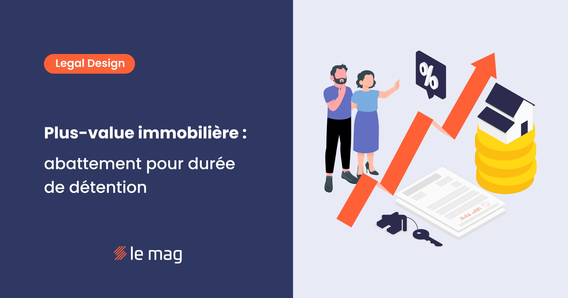 Plus-value immobilière : abattements pour durée de détention