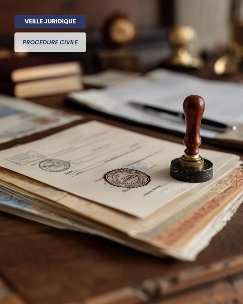 PROCÉDURE CIVILE – Procédure collective : une signification par Commissaire de Justice n’a pas à répéter ce que la lettre recommandée contient déjà