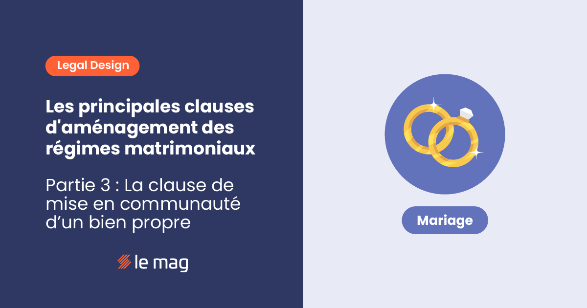 La clause de mise en communauté