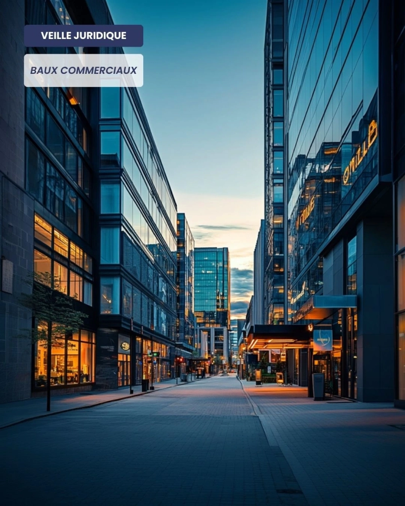 BAUX COMMERCIAUX – Le locataire qui se limite à des protestations et réserves ne bénéficie pas de la suspension de prescription !