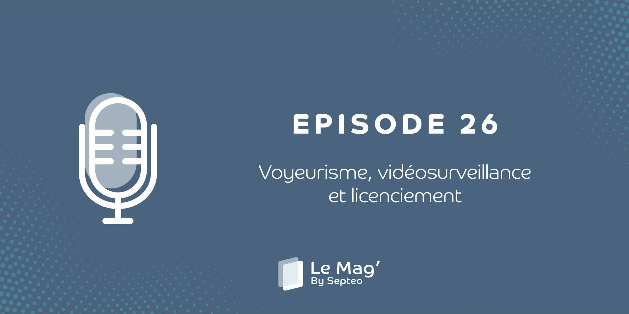 ÉPISODE 26: Voyeurisme, vidéosurveillance et licenciement